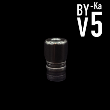 BY-KA V.5 – Short Black Drip Tip - Vbar.it