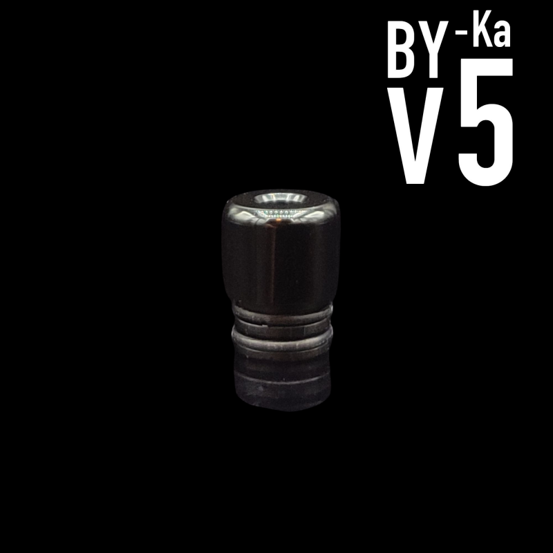BY-KA V.5 – Short Black Drip Tip - Vbar.it