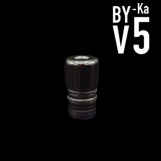 BY-KA V.5 – Short Black Drip Tip - Vbar.it