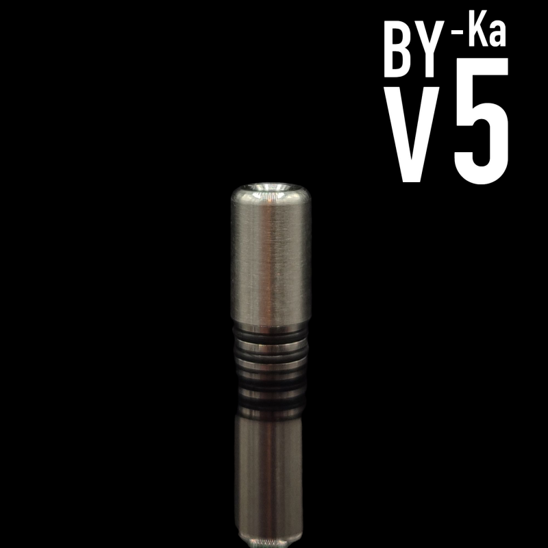 BY-KA V.5 – Inox Drip Tip - Vbar.it