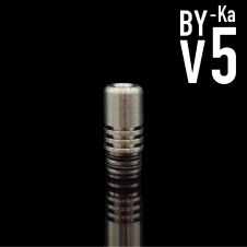 BY-KA V.5 – Inox Drip Tip Con Radiator - Vbar.it