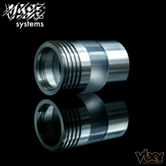 Vape Systems BYka v7 RTA - Standard Combi PC/Inox tank with radiator - vbar.it