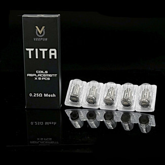 Mesh Coils 0,25 Ohm Tita AIO - 5pcs