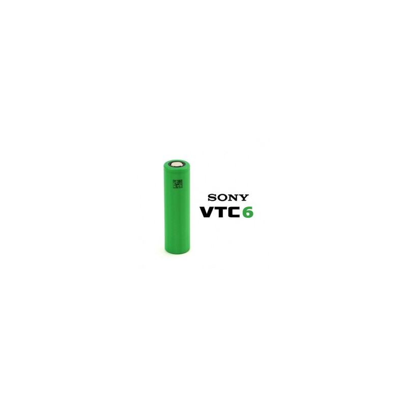 Batteria VTC6 18650 Flat Top 3000mAh - 20A (1 pezzo) - vbar.it