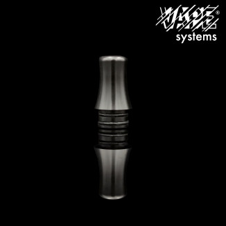 Long Caiman v.5 Black POM Drip Tip - Vape Systems - vbar.it
