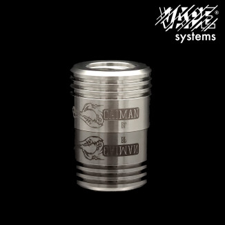Caiman BF Vape Systems - Stainless Steel Cap - vbar.it