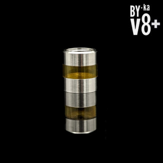 BY-ka v.8 RTA Nano Combi Ultem/Inox Tank