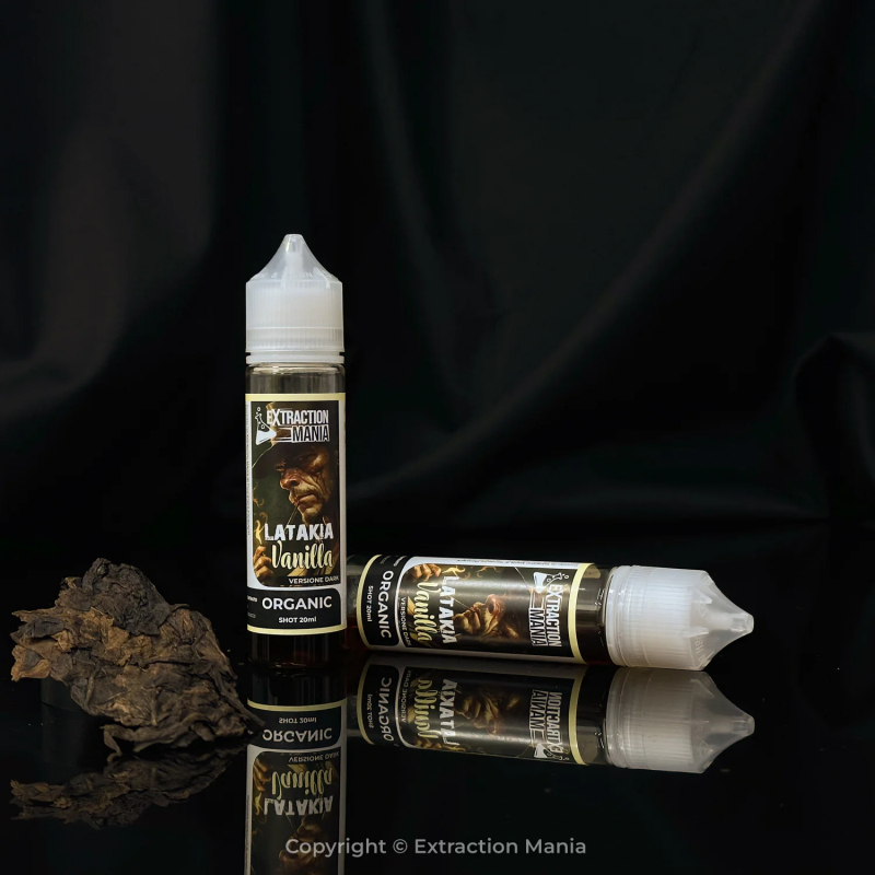 Latakia Vanilla Dark 20ml - Extraction Mania - vbar.it