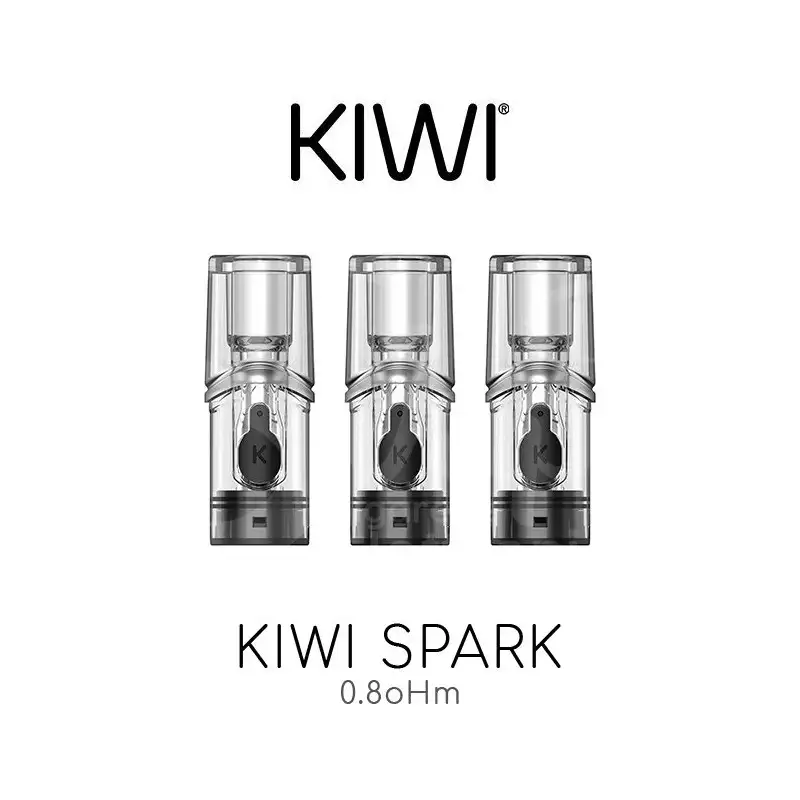 Kiwi Spark - Pod 0,8ohm - 3 Pezzi - vbar.it