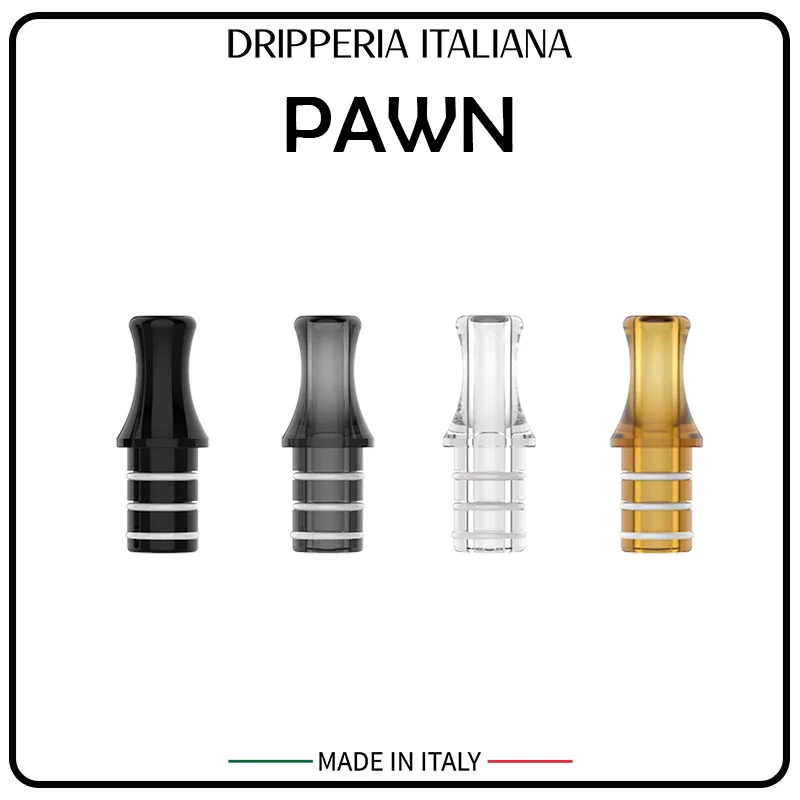 Dripperia Italiana - PAWN - Drip Tip per Kiwi / Wenax M1 - vbar.it